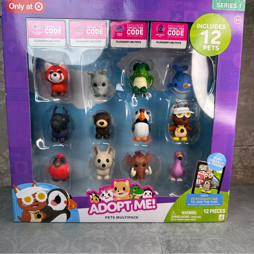 Adopt Me! | Pets Multipack | 12 Pets | Series 1